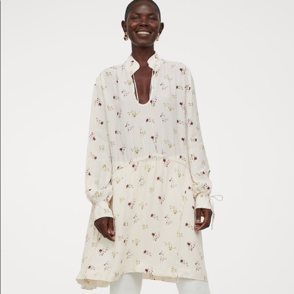 HM floral  A-line tunic